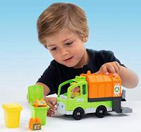 Abrick vuilniswagen met accessoires - thumbnail