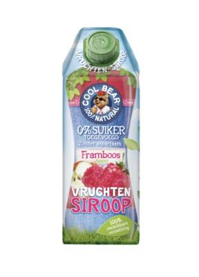 Cool Bear Framboos Appel Vruchtensiroop