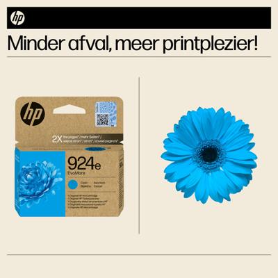 Originele inkt cartridge HP 00P OFFICEJET PRO 8120, 8130 SERIES - 924E Cyaan