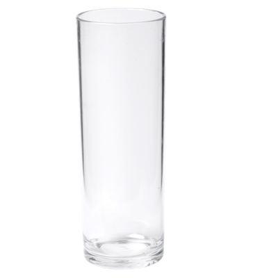 Depa Glas | longdrinkglas | reusable | onbreekbaar | pETG | 310ml | 160mm | 0.31l | transparant | 60 stuks