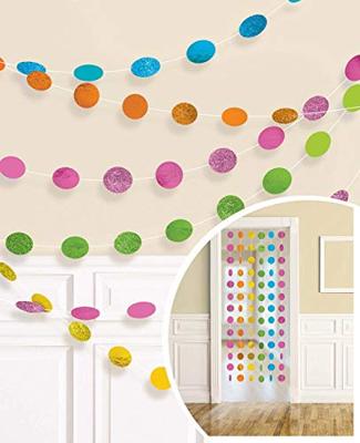 Amscan Hangslinger multikleur 213 cm 6 stuks | 12 stuks