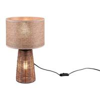 Tafellamp Straw bruin excl. lampenkap 1 x E27 4W - thumbnail