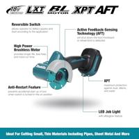 Makita DMC300Z Accu Doorslijper 76mm 18V Basic Body - thumbnail
