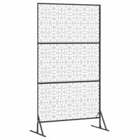 VidaXL Privacyscherm grijs 100 x 50 x 180 cm staal - thumbnail