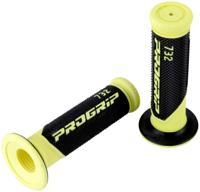 PROGRIP rubber handvat "732" rubber grip 732 ge/sw 125mm closed fluo - thumbnail