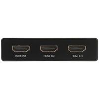 SpeaKa Professional SP-HDS-210 3 poorten HDMI-switch UHD 8K @ 60 Hz, UHD 4K @ 120 Hz - thumbnail