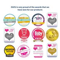 ZAZU wekker met Sam het schaap grijs - thumbnail