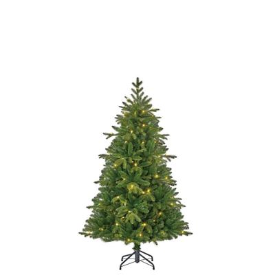 Black Box kunstkerstboom Brampton met led h155 x d102 groen Black Box kunstkerstboom Brampton met led h155 x d102 groen