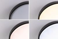 Paulmann 71084 Oka LED-plafondlamp LED 24 W Zwart (mat) - thumbnail