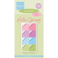 Marianne Design • paper pad cardstock hello spring - thumbnail
