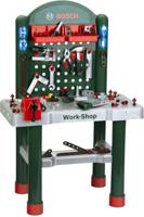 Theo Klein Theo klein 8710 Bosch-werkplaats, 82-delig Accessoires I compleet uitgeruste kinderwerkbank incl. bankschroef en opbergboxen I speelgoed voor - thumbnail