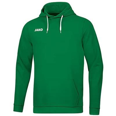 JAKO 6765 Sweater Met Kap Base - Sportgroen - 3XL JAKO 6765 Sweater Met Kap Base - Sportgroen - 3XL