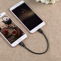 CableCreation Micro USB naar Micro USB-kabel, Micro USB stekker naar Micro USB-stekker, OTG-kabel (compatibel DJI afstandsbediening), nauwe uitwisselingskabel, korte USB OTG-adapter, 20 cm, zwart - thumbnail