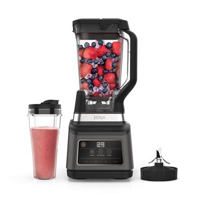 NINJA BN750EU - 2 in 1 Blender - Kom van 2,1 L - Tumbler 700 ml - 1200 W - Zwart NINJA BN750EU - 2 in 1 Blender - Kom van 2,1 L - Tumbler 700 ml - 1200 W - Zwart