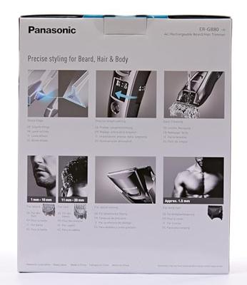 Panasonic ER-GB80-H503 Multigroom Zwart - thumbnail
