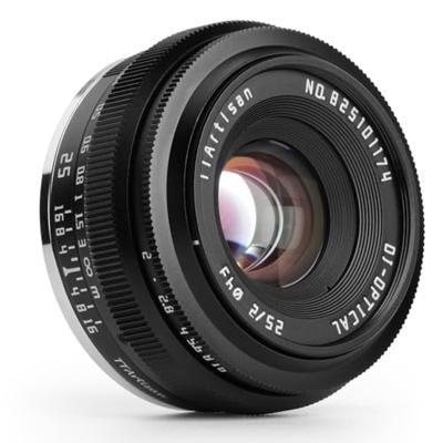 TTArtisan APS-C 25mm F/2 MFT-mount Black