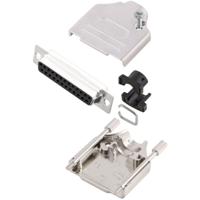 MH Connectors MHDTZK25-DM25S-K D-sub female connectorset 180 ° Aantal polen: 25 Soldeerkelk 1 stuk(s) - thumbnail