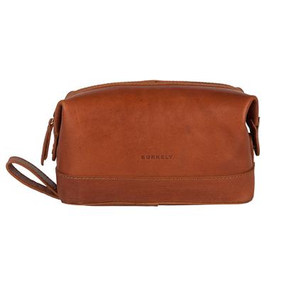 Burkely Vintage Toiletry Bag-Cognac