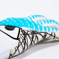 Uhlsport FM Cybertec Ultragrip Keepershandschoenen Wit Felblauw Zwart - thumbnail