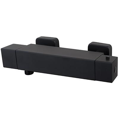 Xellanz Rombo Eco Thermostatische Douchemengkraan - Mat Zwart