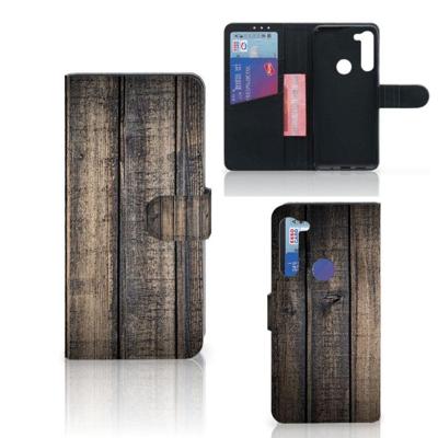 Motorola G8 Power | Book Style Case | Steigerhout Motorola G8 Power | Book Style Case | Steigerhout