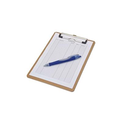 MAUL klemplaat Basic, hardboard karton, A5 staand, bruin - thumbnail