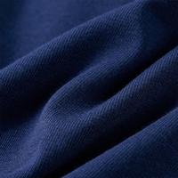 Kindershirt met lange mouwen dierenprint 140 marineblauw - thumbnail