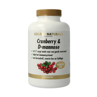 Golden Naturals Cranberry & D-Mannose 300 Tabletten - thumbnail