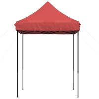 Partytent inklapbaar pop-up 200x200x306 cm bordeauxrood - thumbnail