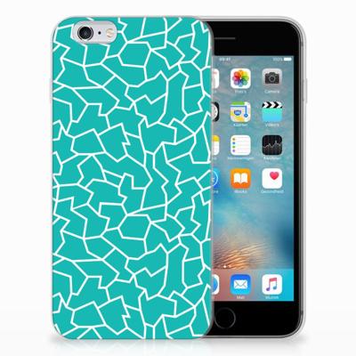 Apple iPhone 6 | 6s | Hoesje maken | Cracks Blue