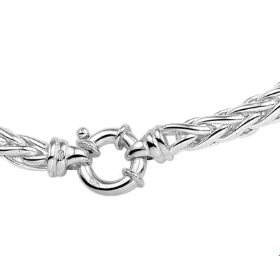 TFT Zilveren Ketting Vossestaart 6,5 mm x 45 cm