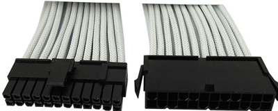 Gelid Solutions 24 Pin verlengkabel UV White 30CM