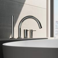 Hotbath Archie Badrandcombinatie Mengkraan Met Uitloop 2-weg Omstel RVS 316 AR073IX - thumbnail