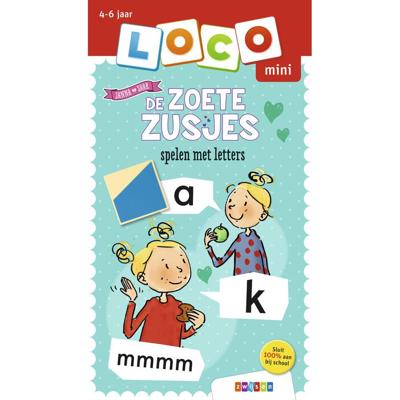 Loco Mini De Zoete Zusjes spelen met letters