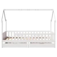 Kinderbedframe 90x200 cm massief grenenhout - thumbnail