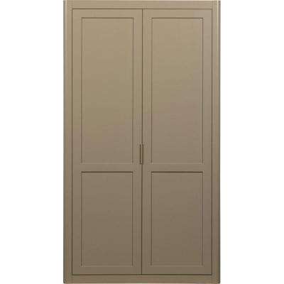 WOOOD Opbergkast 'Gunnar' Grenenhout, 217 x 120cm, kleur Mud WOOOD Opbergkast 'Gunnar' Grenenhout, 217 x 120cm, kleur Mud