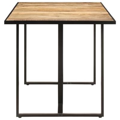 VidaXL Eettafel 180 cm ruw mangohout