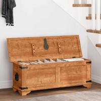 Opbergkist ruw mangohout - thumbnail