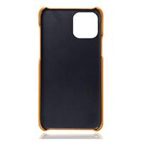 Casecentive Leren Back case iPhone 14 Pro tan - thumbnail