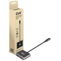 club3D CSV-1552 USB-C / HDMI / DisplayPort Adapter Zwart 0 mm - thumbnail