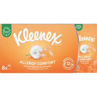 Kleenex Allergy Comfort Zakdoeken 4Laags 8 Stuks bij Jumbo - thumbnail