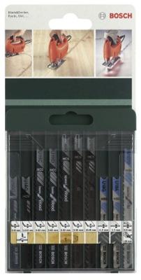Bosch Accessoires 10-delige decoupeerzaagbladenset U-schacht - 2609256775 - thumbnail