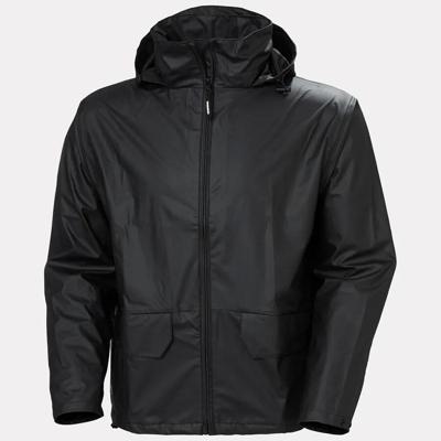 Helly Hansen Voss Regenjas zwart - maat XXL