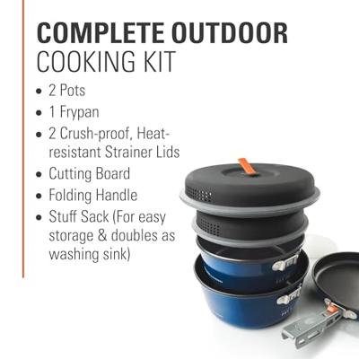 GSI Outdoors Bugaboo Ceramic Base Camper Set Pan