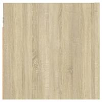 Nachtkastje 30,5x30x30 cm spaanplaat sonoma eikenkleurig - thumbnail