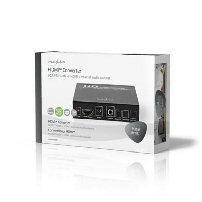 SCART-naar-HDMI-Converter | 1-Wegs - SCART-Ingang | HDMI-Uitgang
