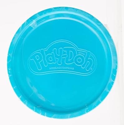 Otto Simon Play-doh dough emmertje met 3 potjes klei en strand vormen - thumbnail