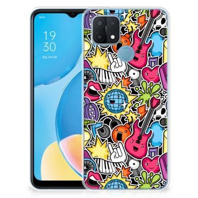 OPPO A15 | Sillicone Back Cover | Punk Rock OPPO A15 | Sillicone Back Cover | Punk Rock