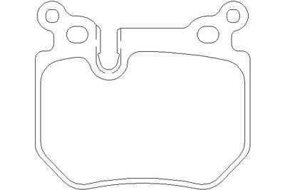 Remblokken set 2431501