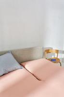 Auping Organic Jersey Hoeslaken Splittopper soft blush - thumbnail